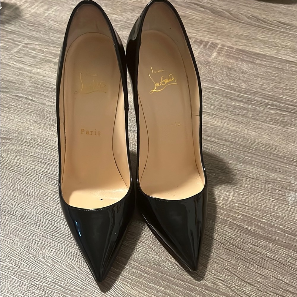 Christian Louboutin Black Stiletto Heels
